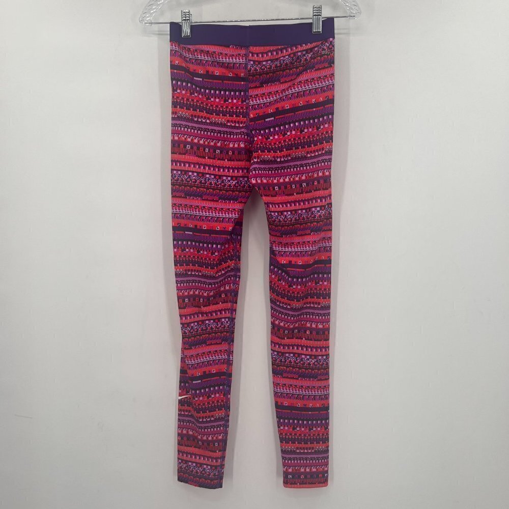 Nike Pro Dry Fit Printed Leggings - Picture 5 of 8